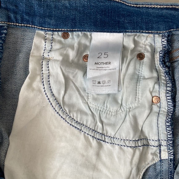 Mother Tomcat Straight Leg Ankle in Wild Game Size 25 - Picture 9 of 11